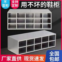 Purification laboratory with door single-sided stainless steel shoe cabinet Employee shoe stool bathing dust-free food factory single-sided workshop