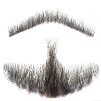 Fake beard simulated fake beard mens beard props invisible realistic natural disguise beard and beard