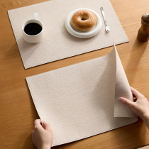Italian placemat insulation mat leather western placemat waterproof and oil-proof no-wash table mat high-end light luxury placemat