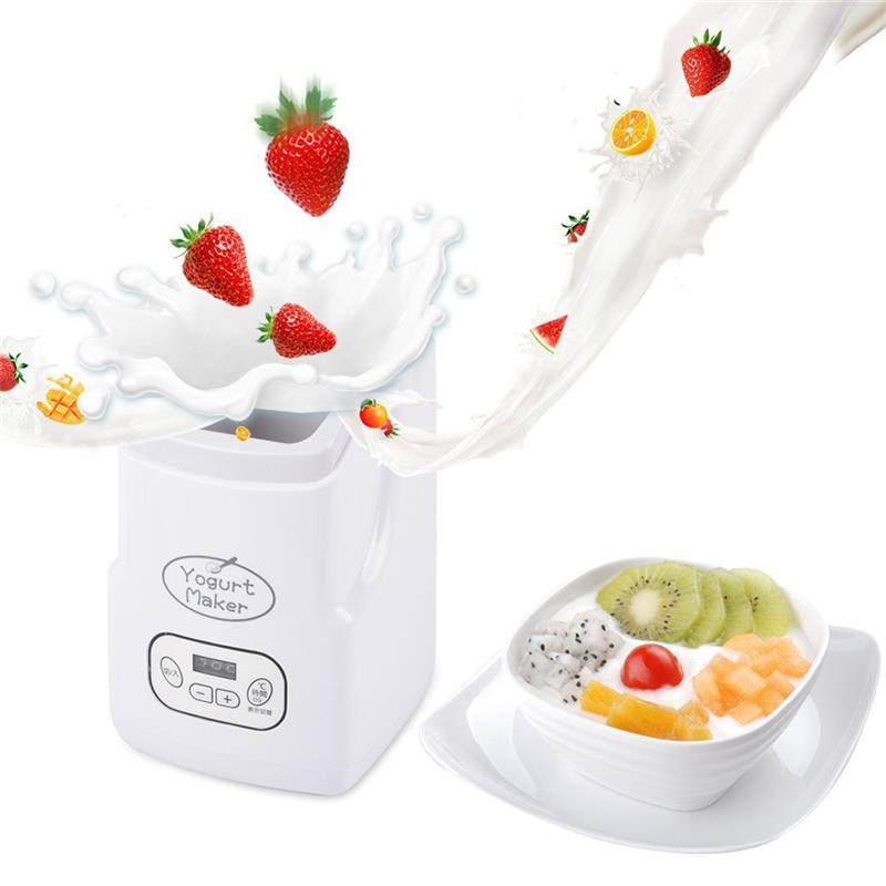 2023 new yogurt machine fully automatic household cross-border foreign trade life small electrical appliances free of washing milk box straight into adjustable-Taobao