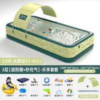 3,8 метра 3 слоя фруктового зеленого [Self -Inflatable+Sunshade] Наслаждайтесь упаковкой