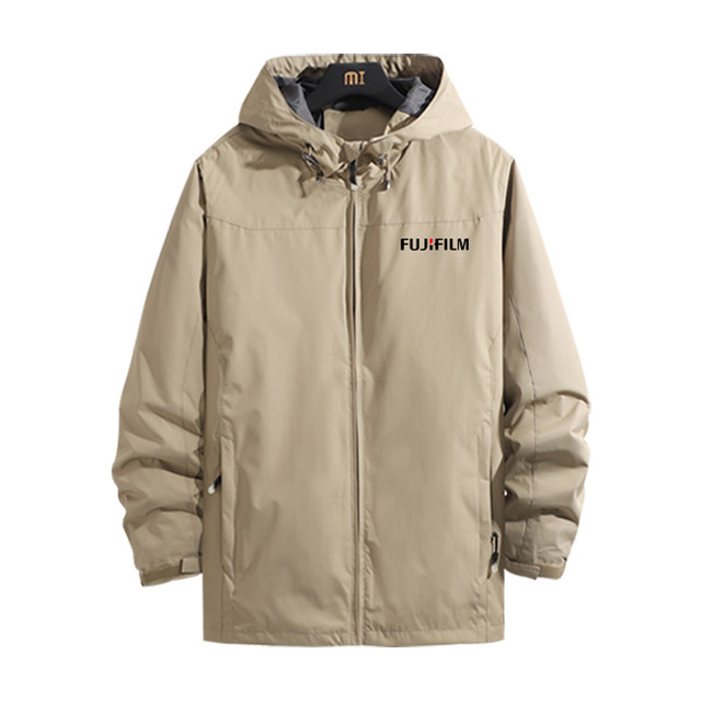 Fuji Camera Logo Jacket Fujifilm Photographer Clothing Autumn and Winter Workwear Team Jacket Cultural Shirt