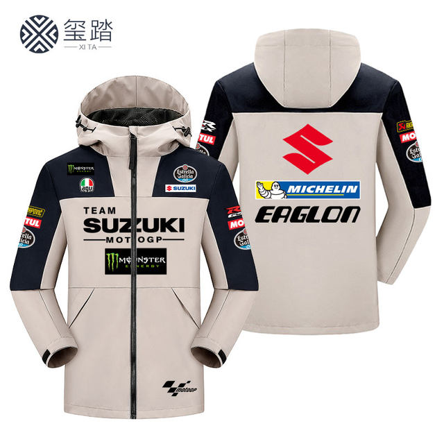 Suzuki World Rally Team co-branded MICHELIN Michelin motogp racing suit motorcycle riding jacket