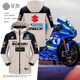 Suzuki World Rally Team co-branded MICHELIN Michelin motogp racing suit motorcycle riding jacket