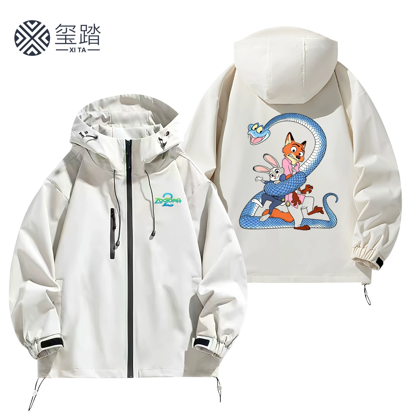Disney, куртка, одежда для пары с капюшоном, для любимого