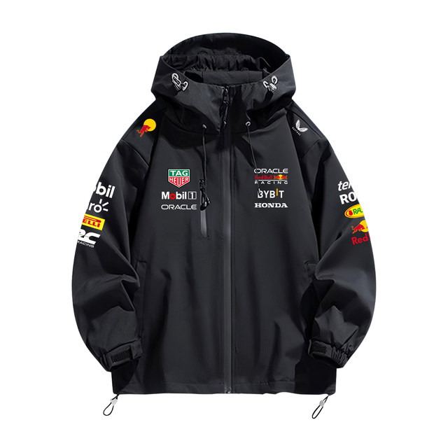 Redbull Red Bull F1 Formula One Racing Suit Peripheral Jacket Men's Verstappen Fan Team Uniform Jacket