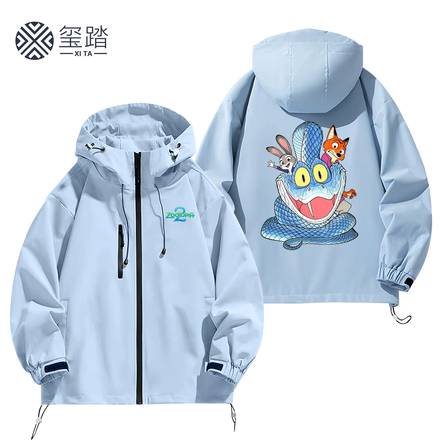 Disney, куртка, одежда для пары с капюшоном, для любимого