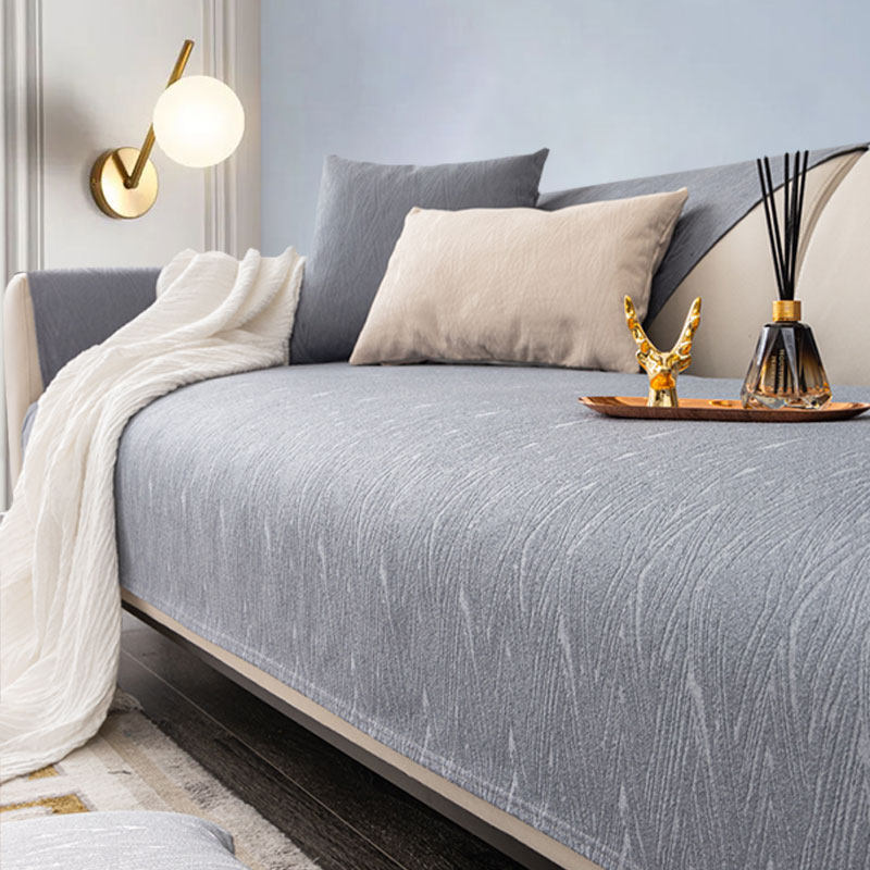 Light luxury sofa cushion high-end sofa cushion four seasons universal non-slip cushion modern minimalist leather sofa cover towel