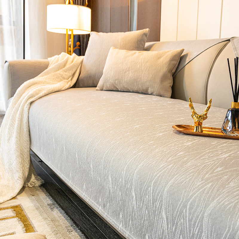 Light luxury sofa pad Simply modern sniffer high-end cushion four seasons of general-purpose leather sofa cushion