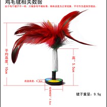 20 Taicang 206 Flower Shuttlecock Chicken Feather Competition B Competition Shuttlecock Resistant to Kicking Shuttlecock Key Beef Tendon Bottom Chicken Feather Shuttlecock i