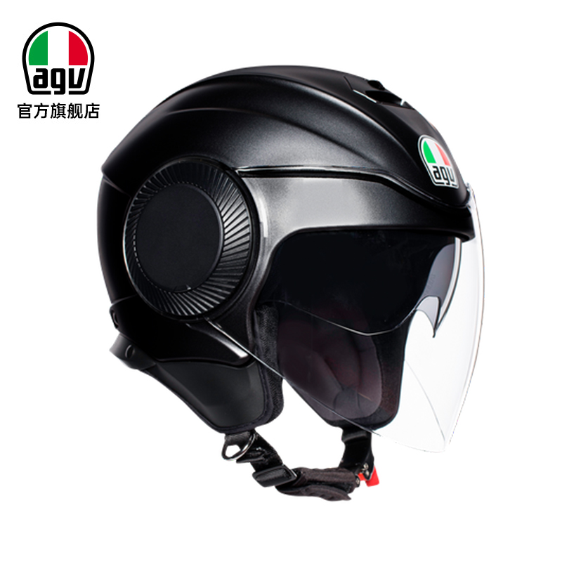 AGV Aijiwei ORBYT helmet half helmet motorcycle helmet men and women double lens motorcycle racing four seasons