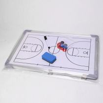 Aluminum alloy frame magnetic basketball tactical board game training coach sand table command board wall-mounted demonstration board