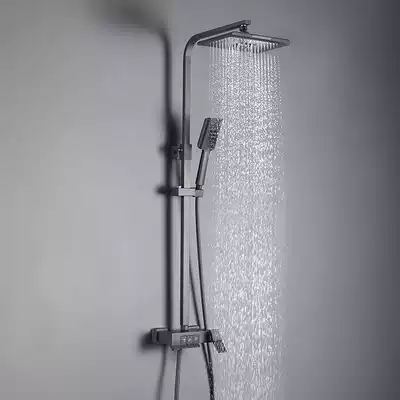 Shower set home shower shower shower shower head pressurized shower shower bath bathroom dressing room button 6003