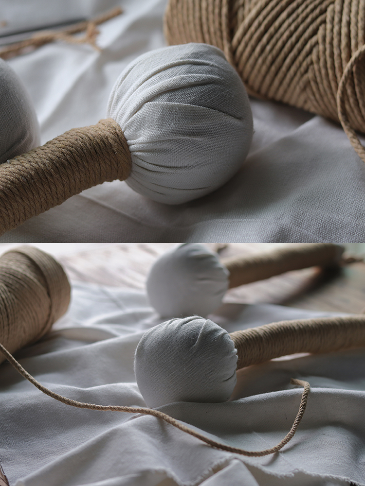 South Abei Handmade Traditional Chinese Medicine Hammer Shoulder back meridians Meridian Acupoint Pat Massage Stick Instrumental Hand Hammer Agrass Knocks for Wellness Hammer-Taobao