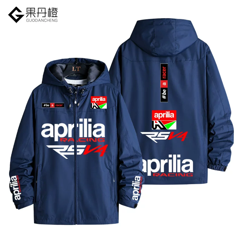 Куртка Aprilia MotoGP для мужчины, экипировка мотоциклетной команды Aprilia, ветронепроницаемая осень-зима