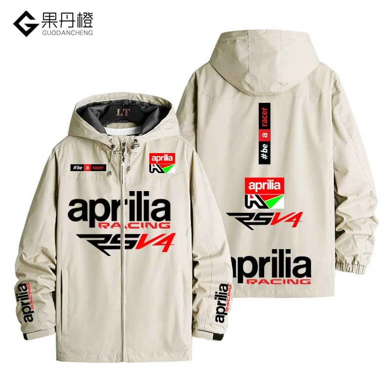 Куртка Aprilia MotoGP для мужчины, экипировка мотоциклетной команды Aprilia, ветронепроницаемая осень-зима