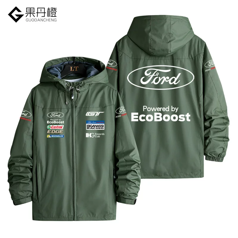 Форд Мустанг GT3 автомобиль FIA Ле-Манс гоночная памятная одежда куртка для мужчин и женщин