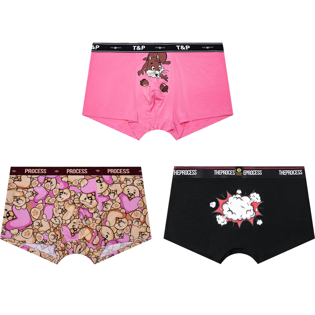 THEPROCESS Men's Underwear Cartoon Print