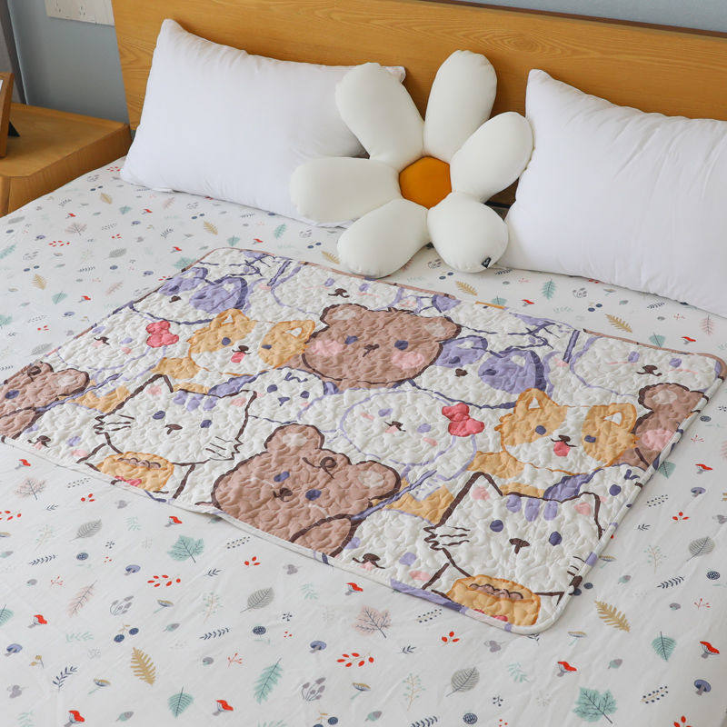 Menstrual pad menstrual period washable menstrual period pad menstrual period small mattress female student dormitory breathable anti-side leakage menstrual pad