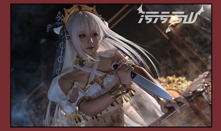 Arknights Rosa Gothic Lolita Cosplay Costume