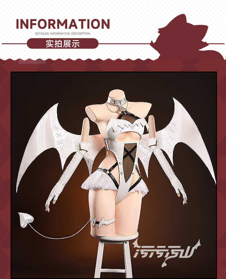 NIKKE Blanc White Rabbit Cosplay Costume