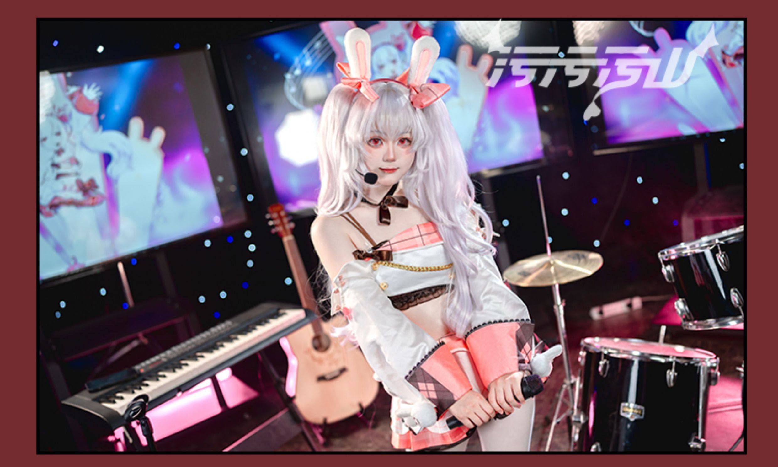 Azur Lane Laffey Idol Stage Costume Cosplay