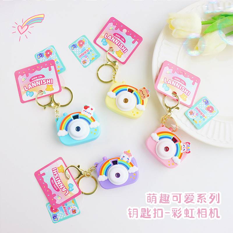 Children's cute cartoon projection simulation camera 3-6 years old baby puzzle early education toy kindergarten small prize