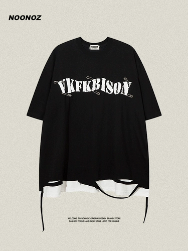 Булавка, комплект, футболка с коротким рукавом в стиле хип-хоп, в американском стиле, оверсайз