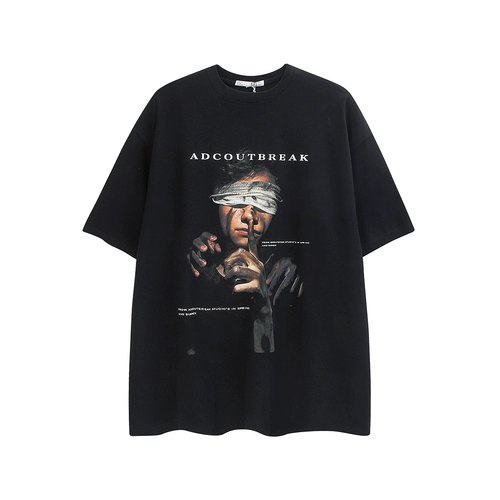 NOONOZ Летняя футболка с коротким рукавом в стиле хип-хоп, в американском стиле