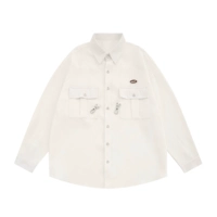 Белый лонгслив