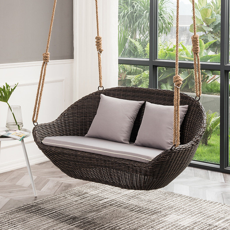 Hanging chair Swings Indoor hanging beds Home rocking chair Balcony Casual Chair Mesh Red Cradle Chair Sloth Hanging Hanging Basket Rattan Chair