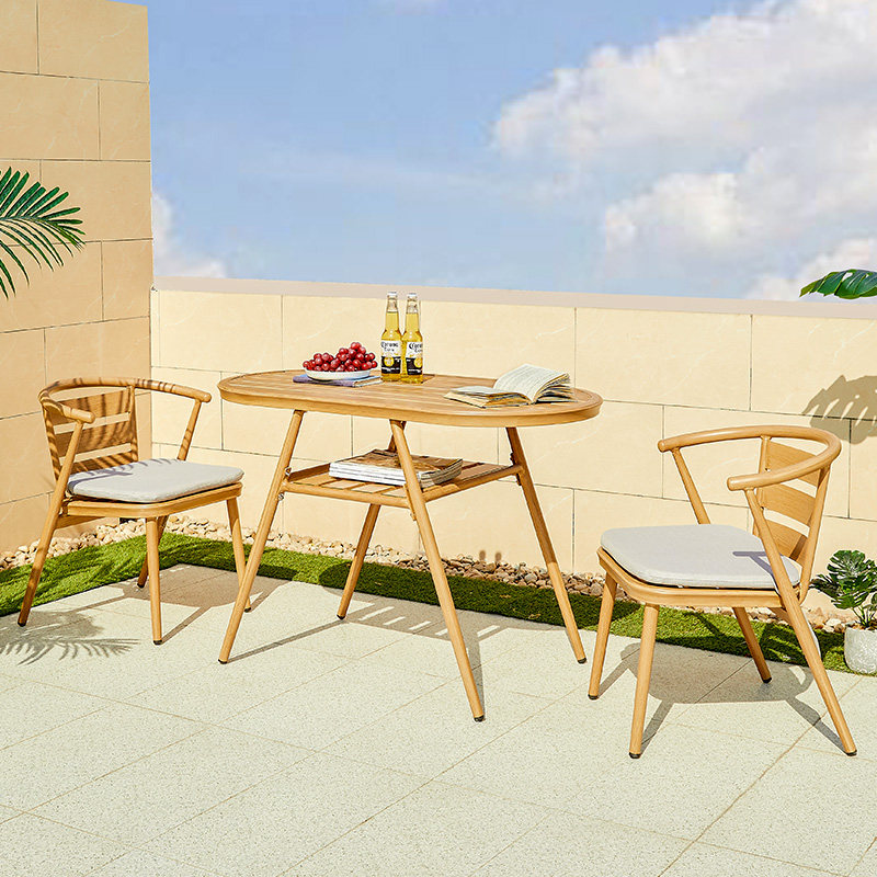 Balcony Small Table And Chairs Net Red One Table Two Chairs Indoor Casual Tea Table And Chairs Combination can contain balcony table and chairs Three sets