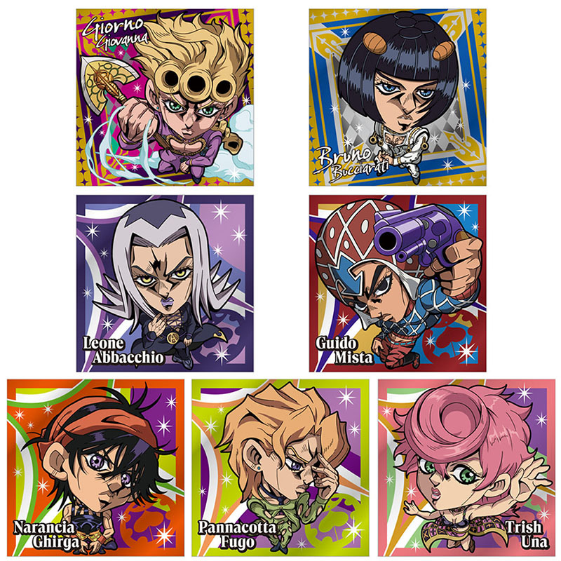 Jojo's Bizarre Adventure Merchandise Golden Wind Diavolo Apocapulabri Biggaraetti Giorno