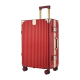 Бордовый чемодан для невесты, 24 дюймов