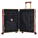 Бордовый чемодан для невесты, 24 дюймов