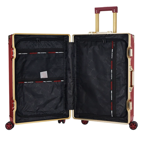 Бордовый чемодан для невесты, 24 дюймов