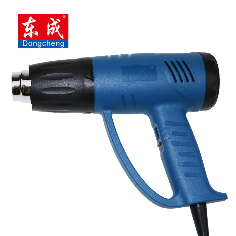 Dongcheng hot air gun Q1B-FF-2000 high power 2000W adjustable temperature electric baking gun power tool