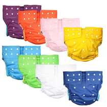 Adult washable diaper pants waterproof diaper pants nursing pants for the elderly anti-diaper pants snap-button adjustable diaper pocket 407a