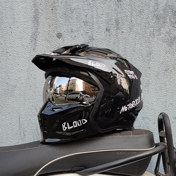 Orz motorcycle street fighter retro combination helmet four seasons 3c