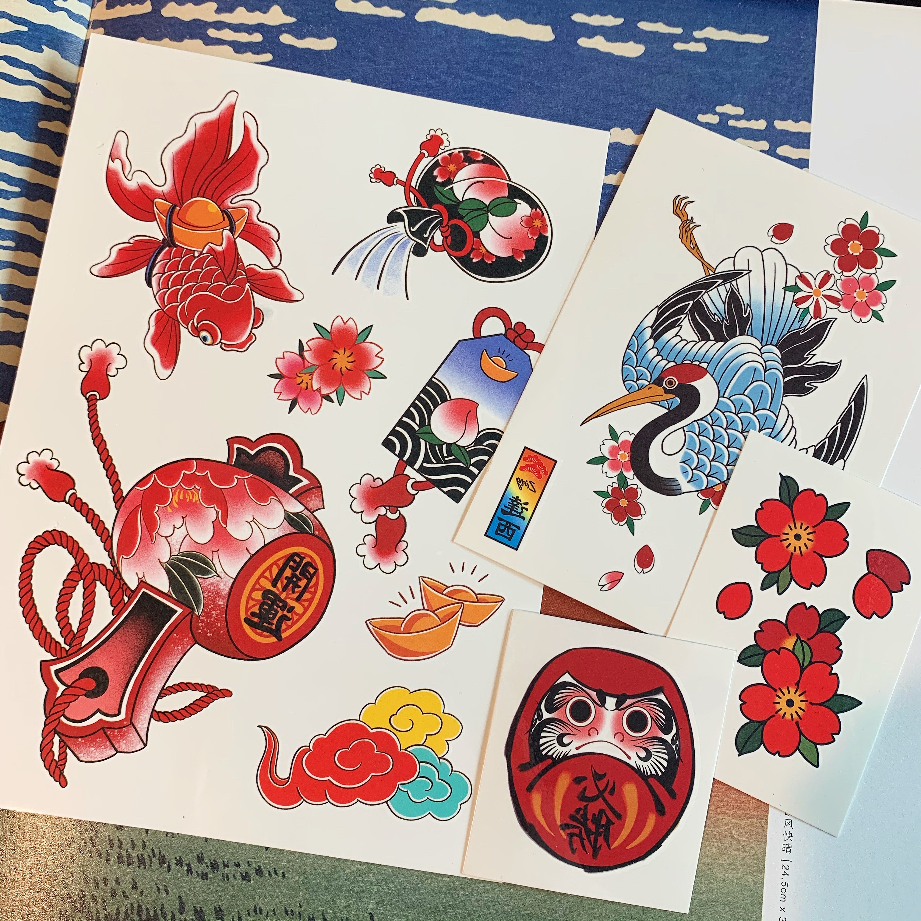 zingtattoto original tattooed with cute day style floating painting small drawing with waterproof and lasting buy a three