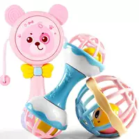 Музыкальная погремушка для спортзала, с медвежатами