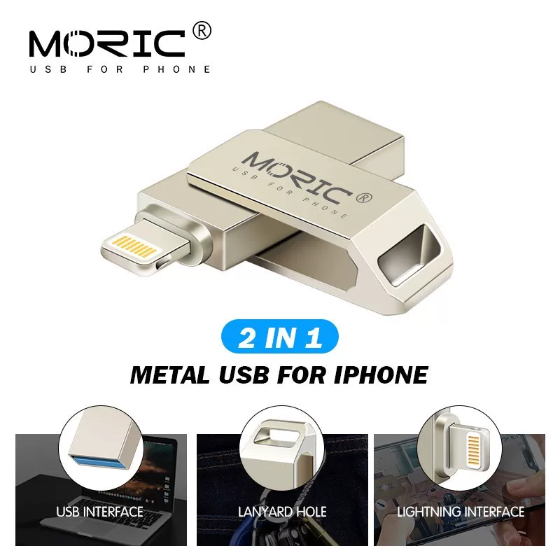 IOS Flash Drive 128GB for iPhone iPad Photostick USB 2.0 PE