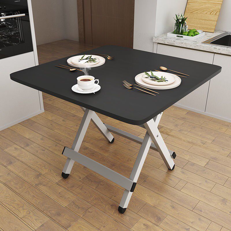 Folding Table Dining Table Table Eating Rental House Small Table Folding Eating Brief Swing Stall Dorm Outdoor Home
