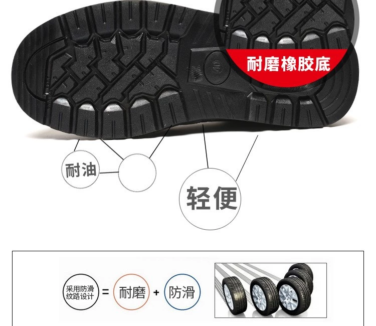 Spot safety shoes, labor protection shoes, work shoes, old insurance shoes, anti-smash and puncture-proof construction site protective shoes