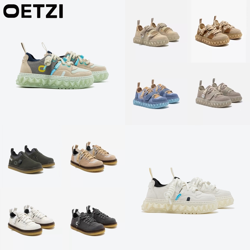 Oetzi Ice Man oz Quirky Shoes Women's Shoes Men's Shoes Low-Top Thick-Soled Trendy Brand Authentic Products