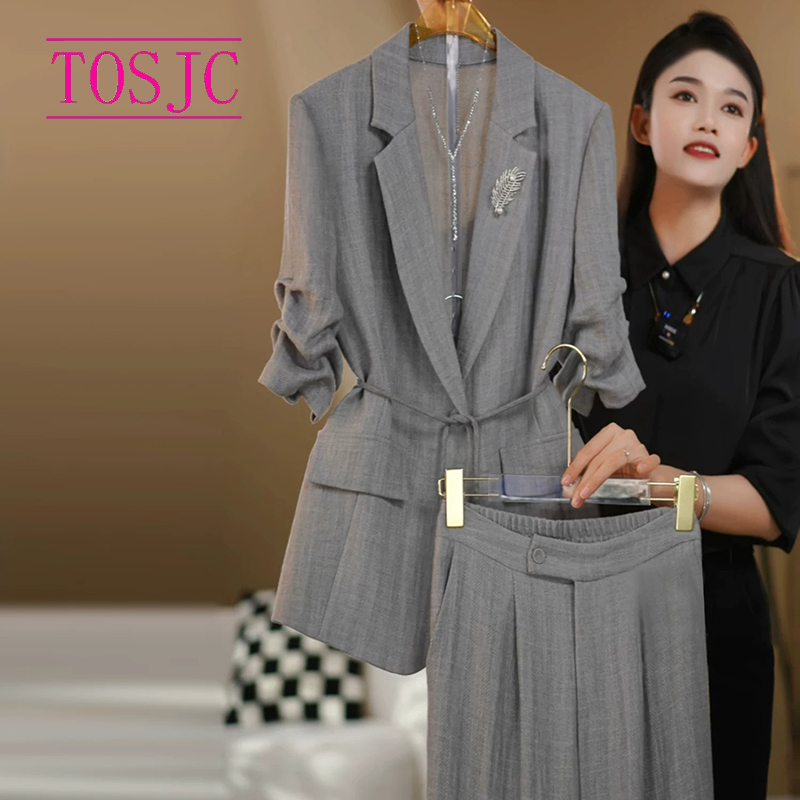 Professional Suit for Women, High-End Light Luxury Style Suit, 2026 Summer New Style, Formal Occasion Wear, Formal Attire Professional Suit for Women, High-End Light Luxury Style Suit, 2026 Summer New Style, Formal Occasion Wear, Formal Attire