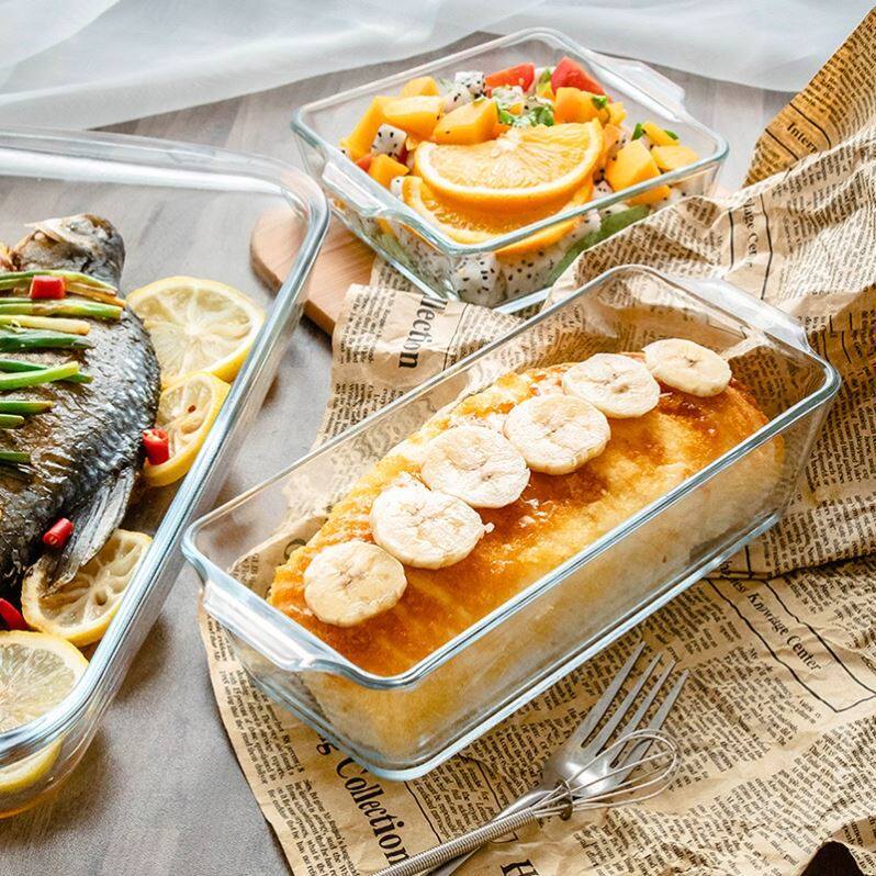 Microwave Air Fryer Special Bowls and Pans Heated Bowls Baked Rice Bowls Small Utensils Glass Pans