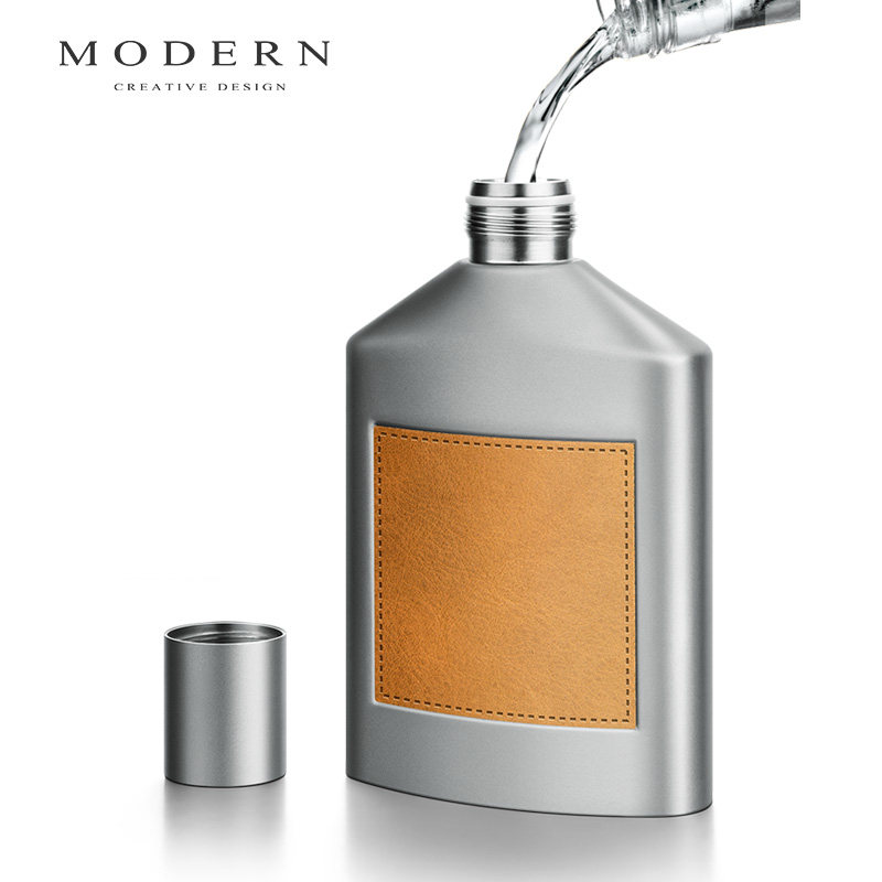 German MODERN titanium alloy small wine maker portable with outdoor imitation ancient wind wine jug upscale lettering creative gift