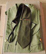 Old stock 87 yellow green ice tie old - fashioned 87 tie last century collection of nostalgic tie zipper tie