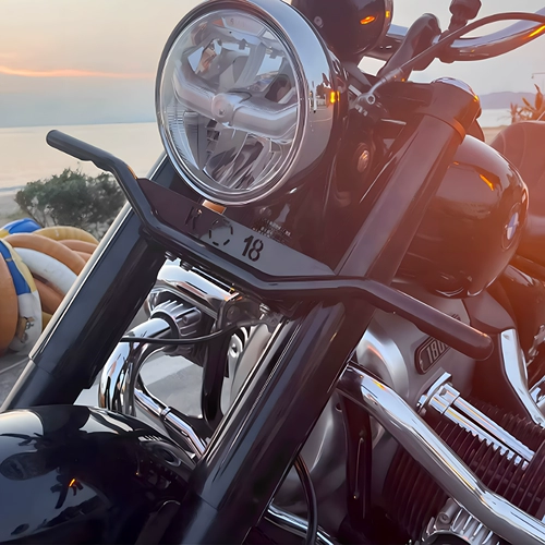 Подходит для BMW BMW R18, специальная противотуманная фара Dream Maker Founder Edition, модифицированная светодиодная вспомогательная противотуманная фара-прожектор